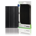 Smooth Tri-Fold Cover with Stand for Samsung Galaxy Tab 3 8.0, black