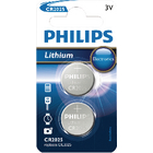 Philips Minicells Battery Lithium CR2025 2-blister