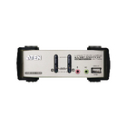Aten 2Port USB/PS/2/VGA KVM switch with audio