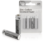 Zink-koolstof AA-batterij blister 4 stuks
