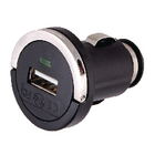 Charger 12-24 V w/USB female contact