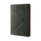 Universal tablet case pu leather for tablet 9-10" black/red