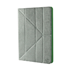 Universal tablet case pu leather for tablet 9-10\" grey/green