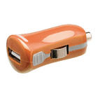 USB-autolader USB A female - 12V-autoaansluiting oranje