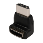 HDMI-adapter HDMI-connector 270 gehoekt - HDMI input zwart