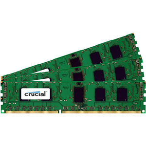 Crucial Desktop Geheugen 3x2GB PC3-8500