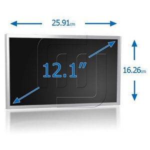 Display Touchscreen 12.1 LED WXGA