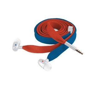 Urban Revolt Lace In-ear Headset - rood & blauw